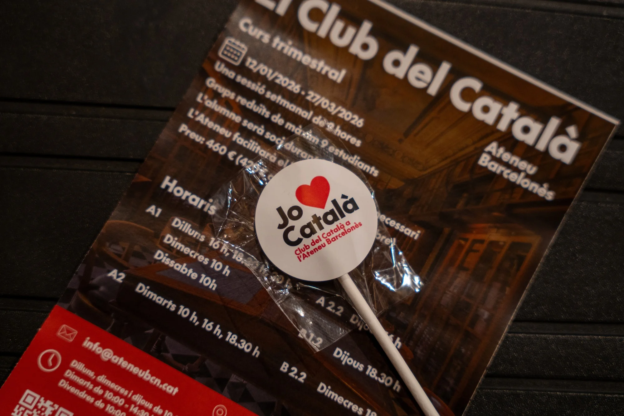 Jo estimo el català